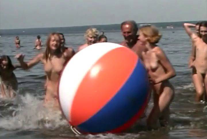 RussianBare-Beach Ball Day - 4