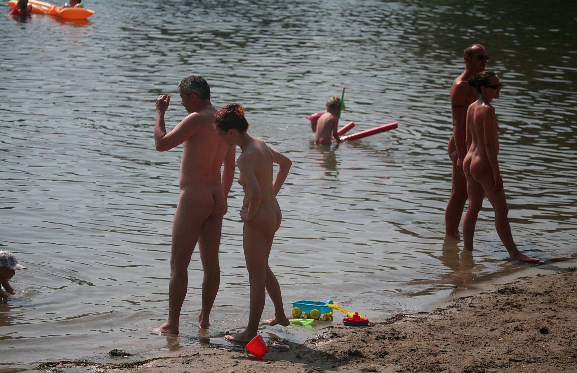 Pure Nudism Photos-Dark Water Sand Splasher - 1