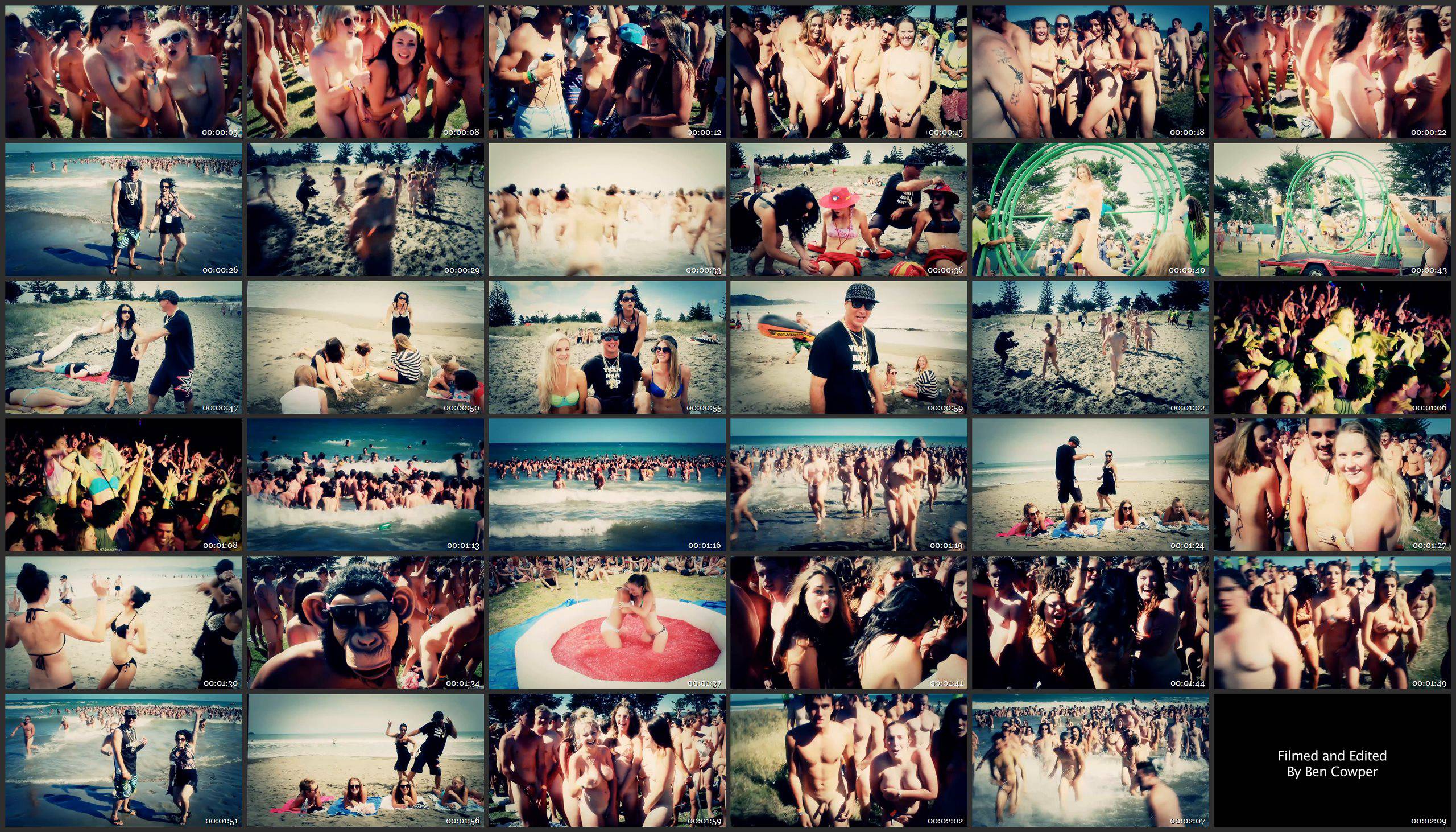 Nudist Movies-Skinny Dip - Guinness World Record 2013 HD - Thumbnails
