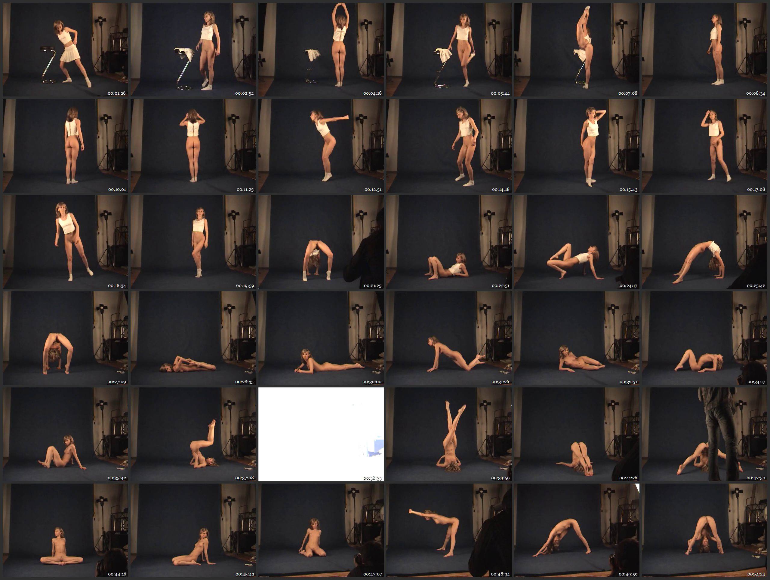 Nudist Videos-Naked Gymnast - Margo - Thumbnails