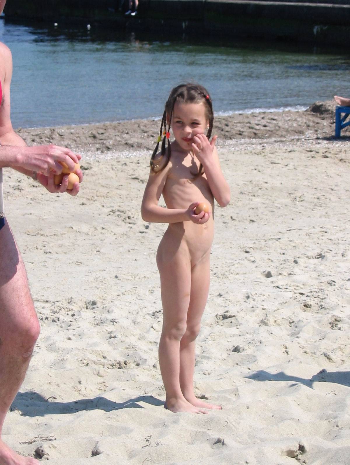 Pure Nudism Photos-Naturist Beach Ball Profile - 3