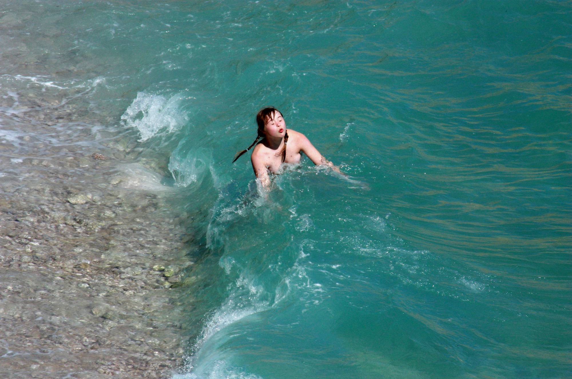 Naturist Cold Water Entry - 1
