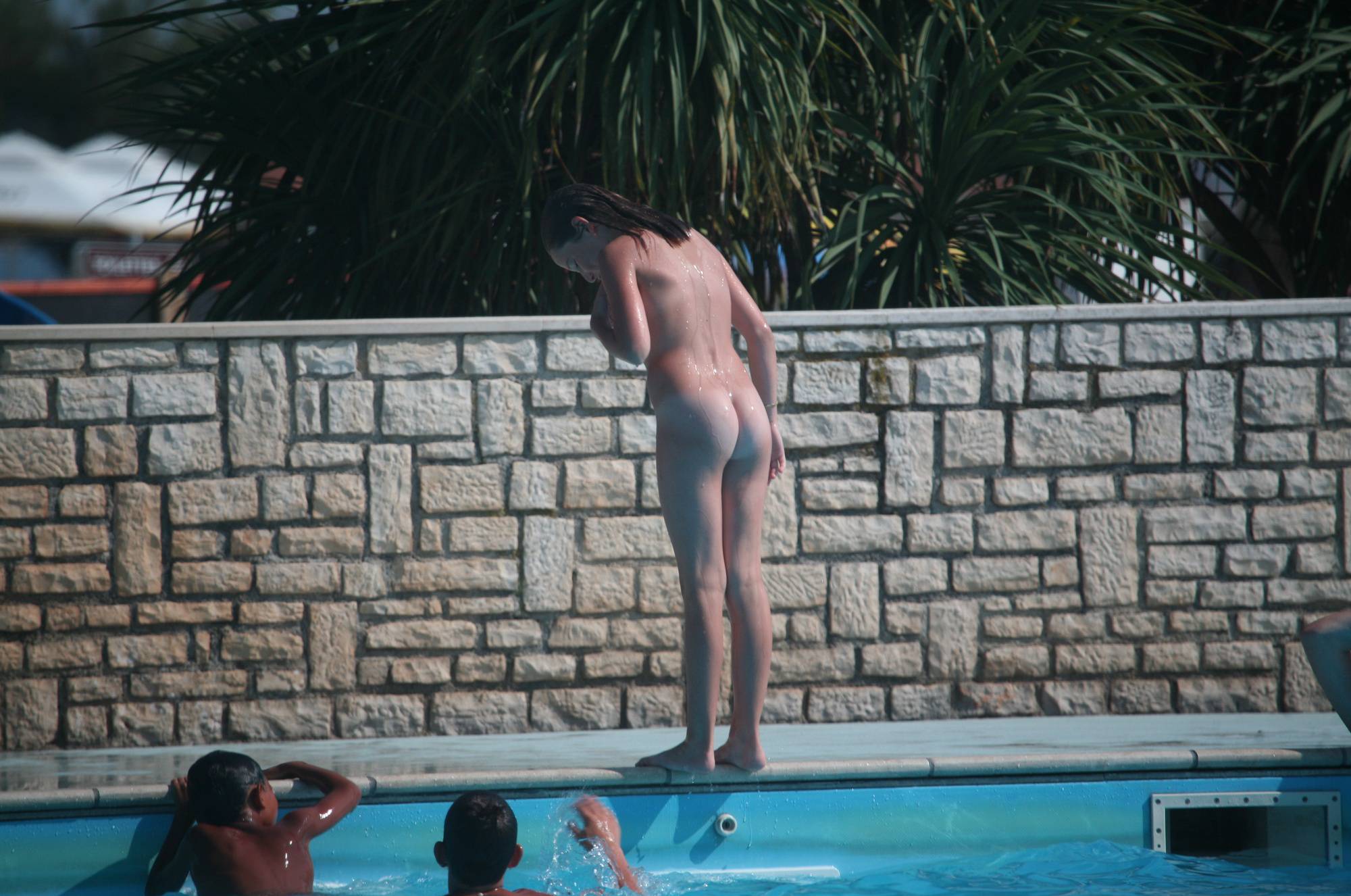 Pure Nudism Images-Naturist Pool-Side Singles - 3
