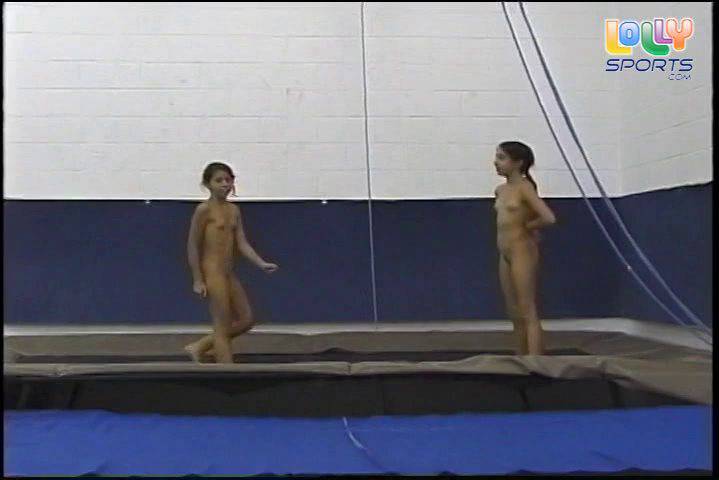 Naturist Videos-Kasey and October Nude Gymnasts (LollySports.com) - 2