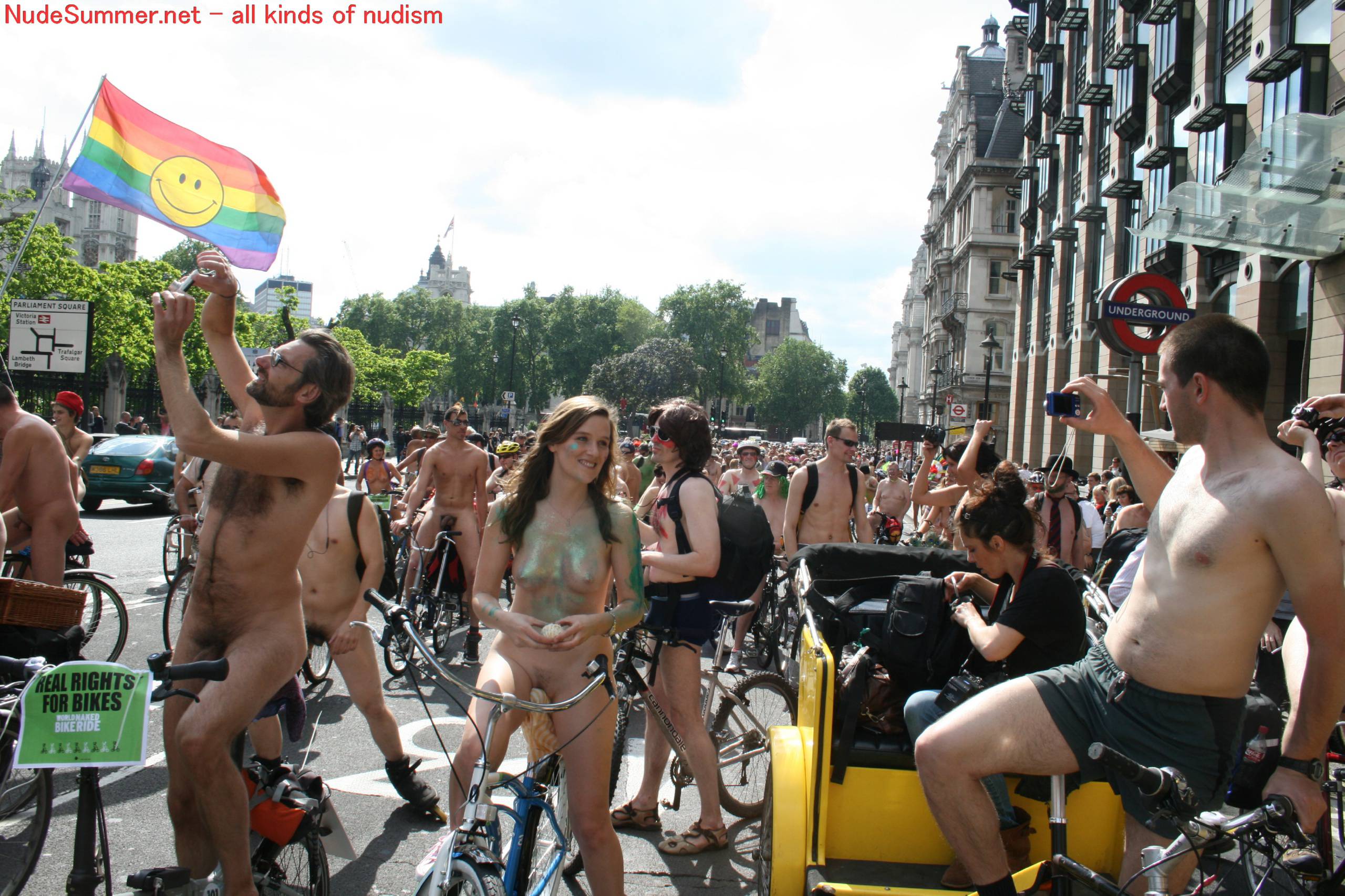World Naked Bike Ride (WNBR) 2010 - 2