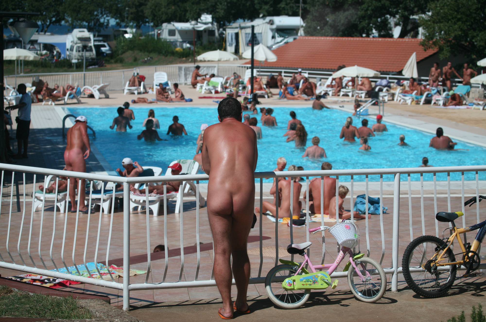 Nudist Pool Walk Around - 3