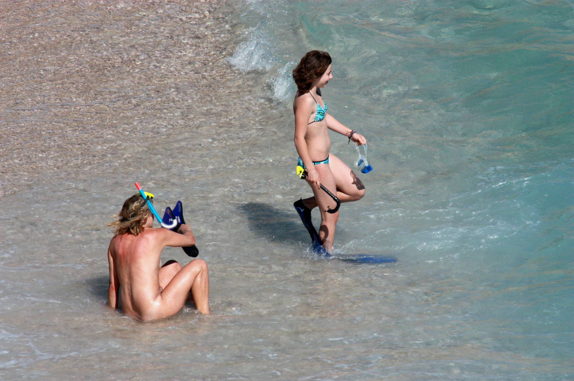 Nudist Snorkeling Shores - 2