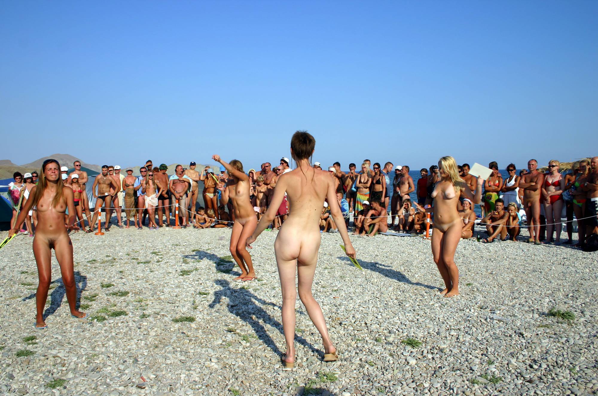 Pure Nudism Images Pageant Walk and a Dance - 4