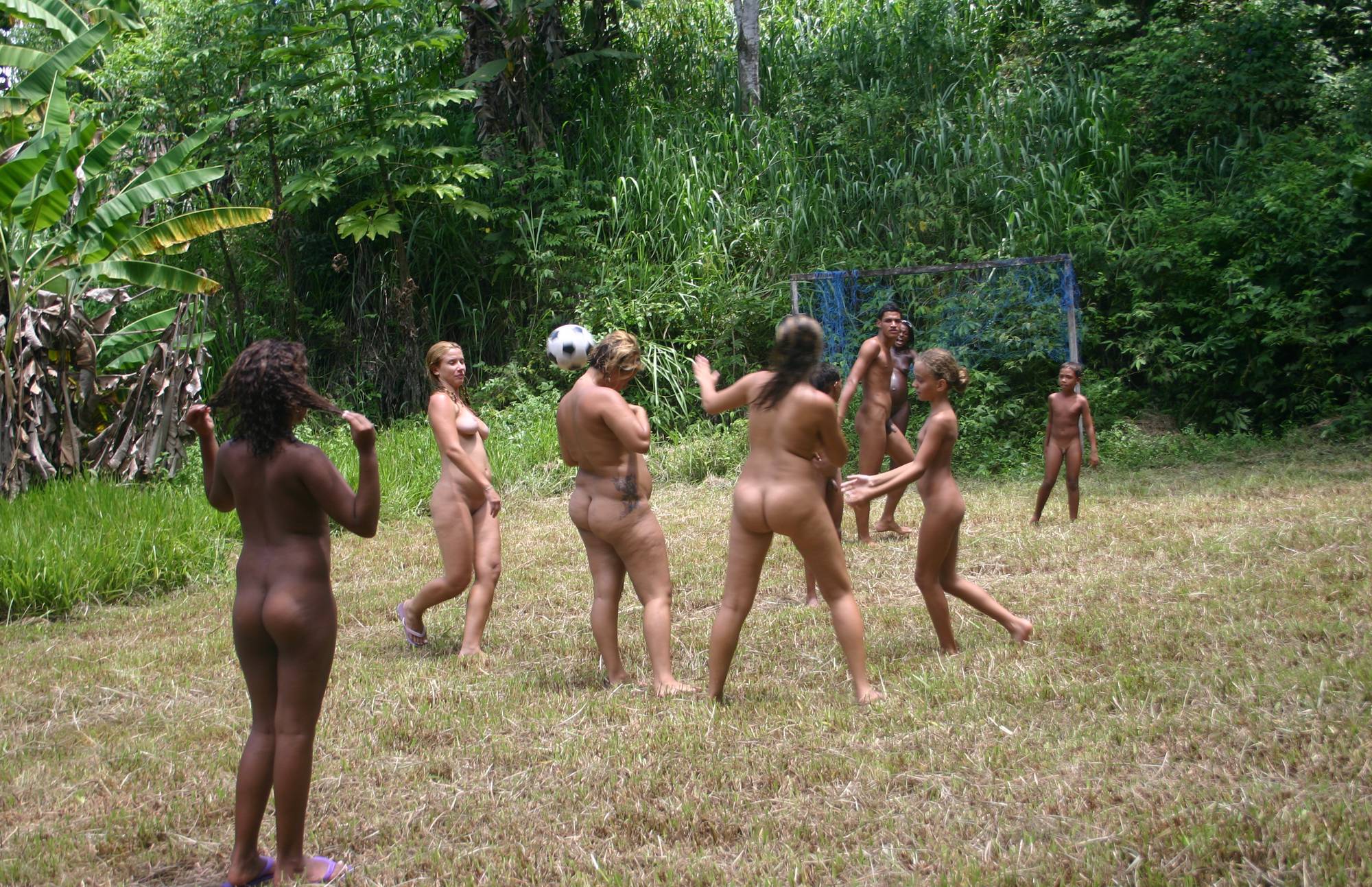 Pure Nudism Photos-Brazilian Outdoor Soccer - 1