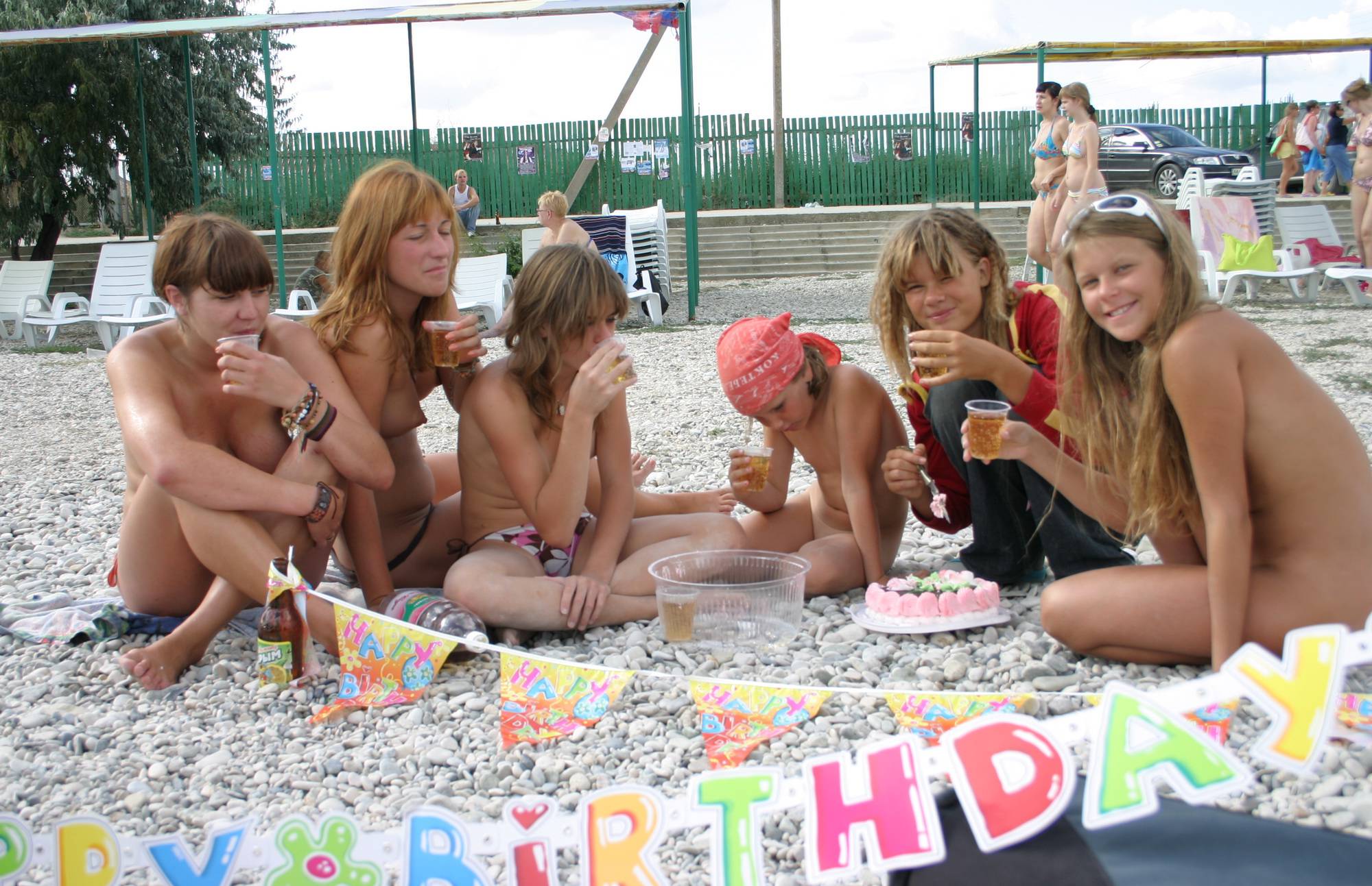 Purenudism Photos-Happy Birthday Shore Party - 1