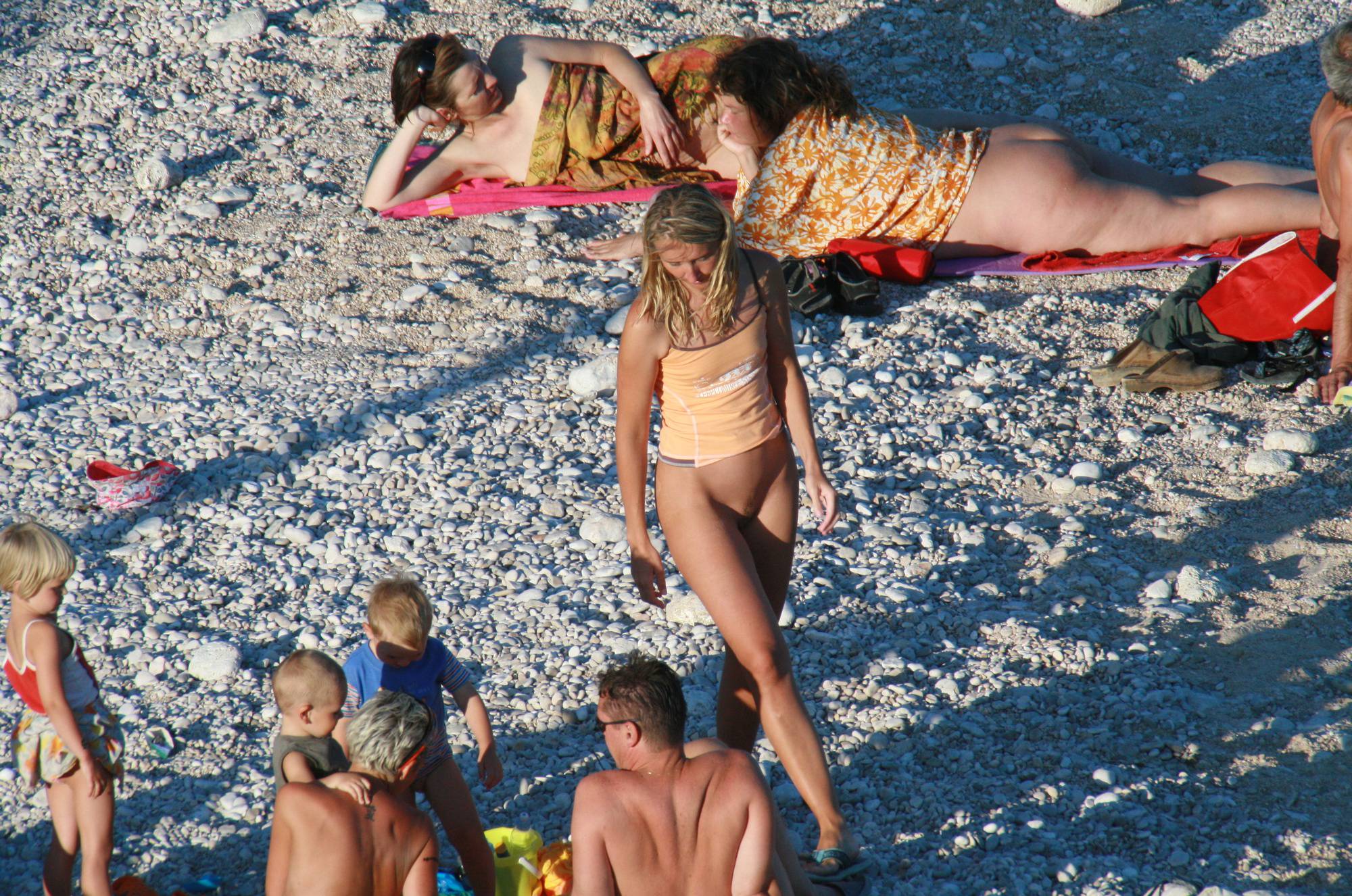 Pure Nudism Gallery Naturist Beach Family Two - 1