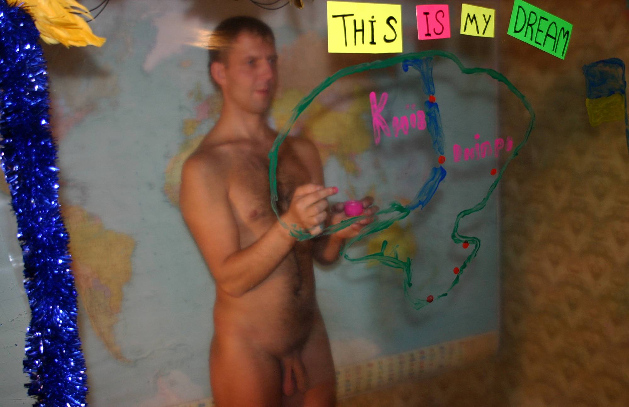Pure Nudism Photos-Finger Painting Experts - 4