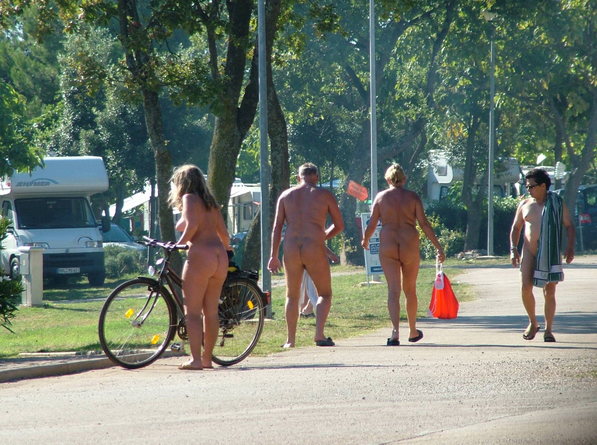 Pure Nudism Gallery-Naturist FKK Day Biking - 1