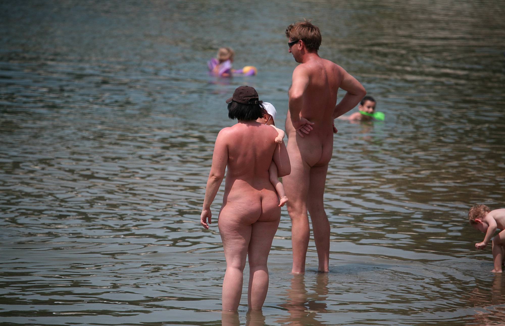 Pure Nudism-Shallow Water Play Time - 1